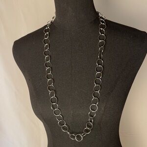 Dyrberg /kern Elegant Silver Chain Necklace